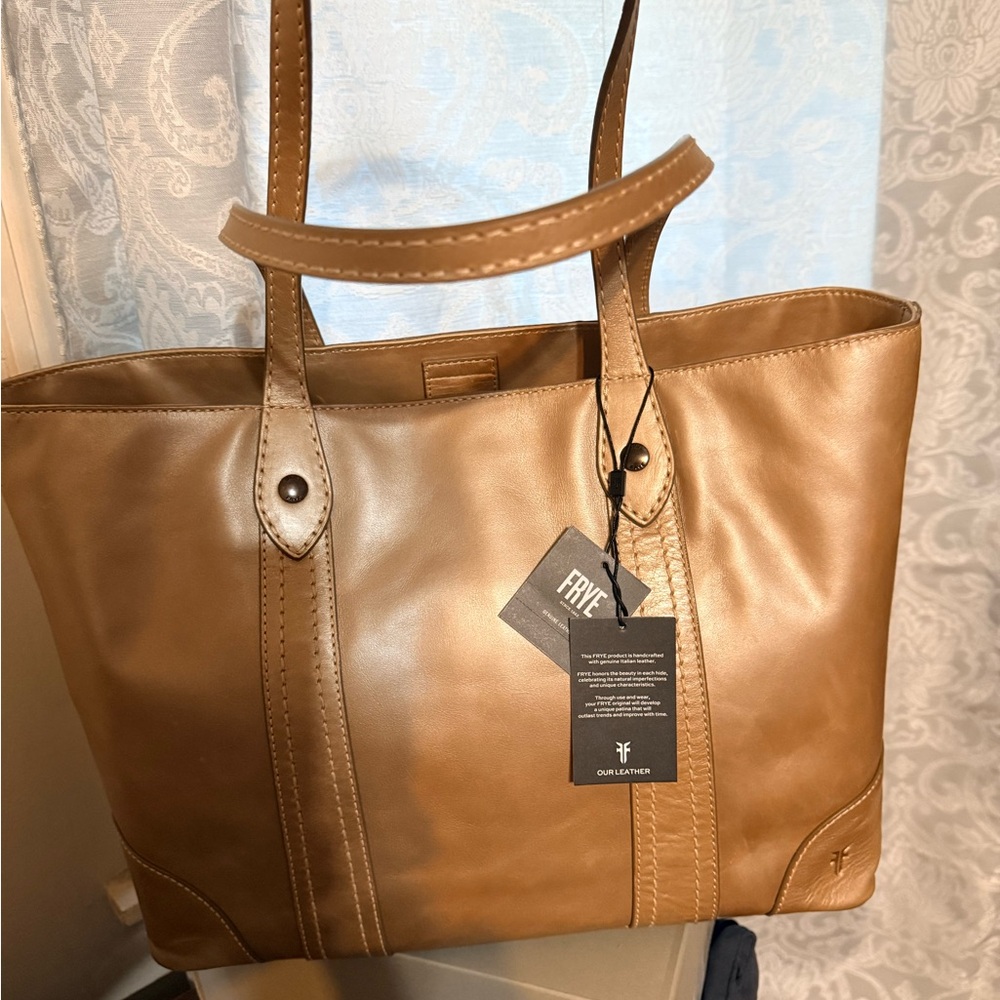 Frye Tan Leather Tote